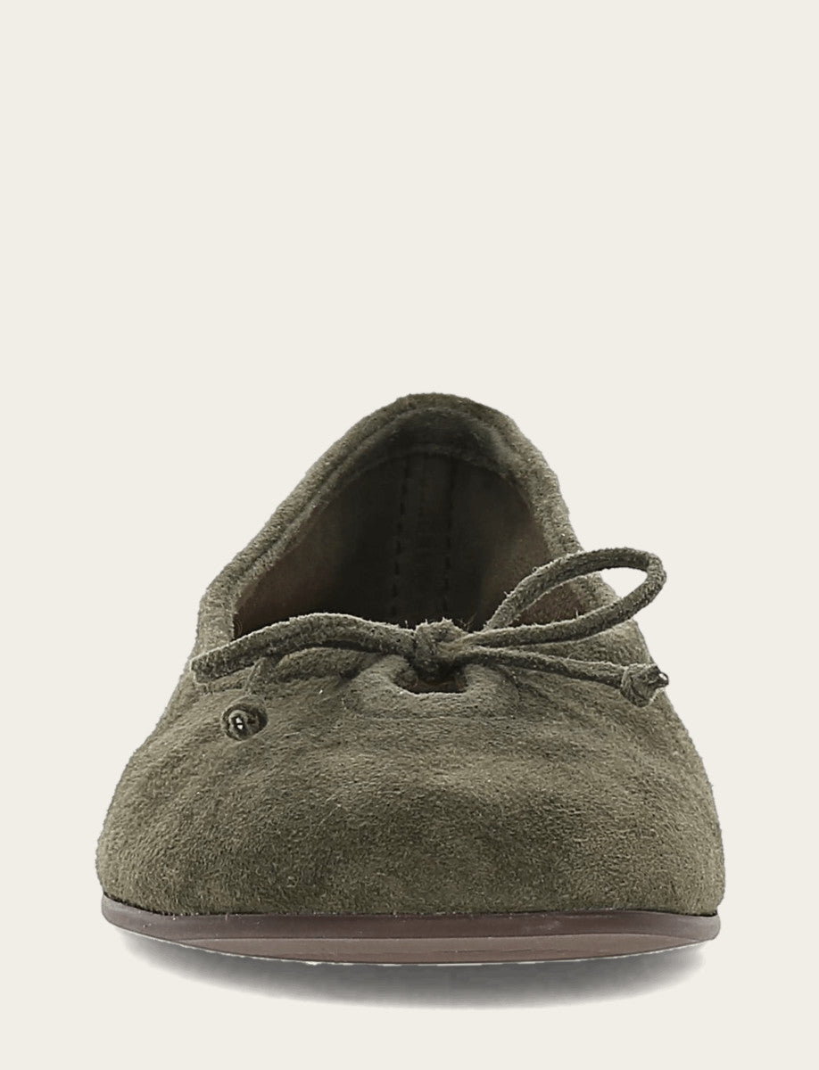 Women's Dark Olive Emma Ballet Shoe