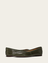 Women's Dark Olive Heather Ballet Shoe