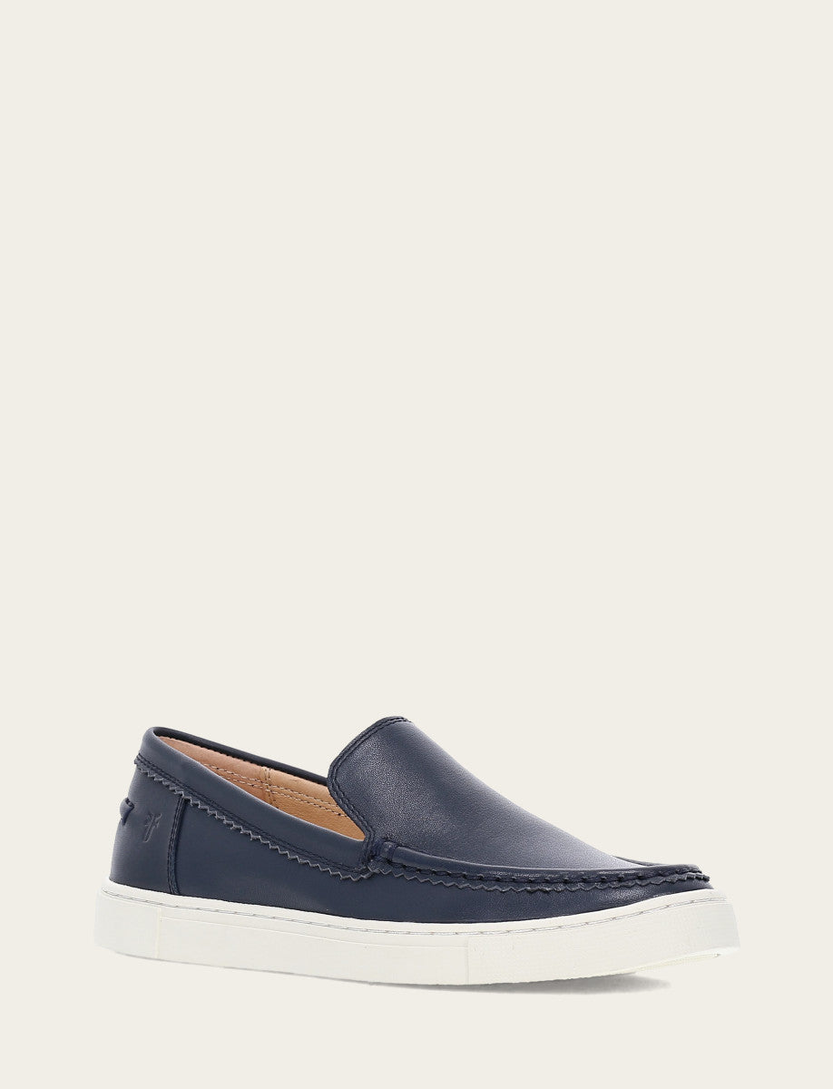 Women's Navy Ivy Venetian Loafers