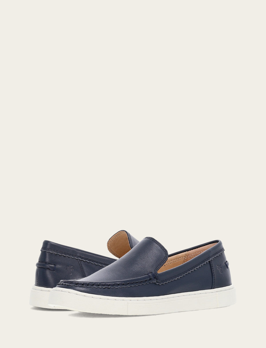 Women's Navy Ivy Venetian Loafers