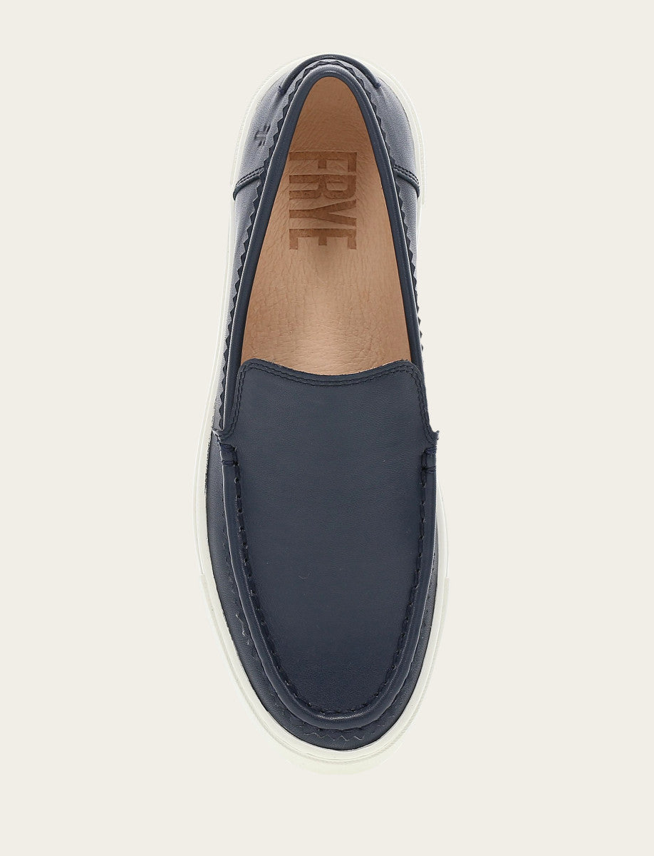 Women's Navy Ivy Venetian Loafers