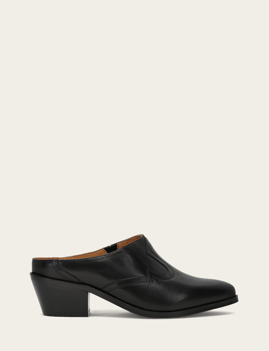 Women's Black Luna Mule