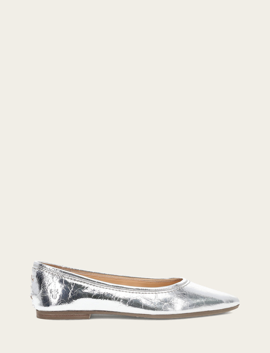 Women's Silver Heather Ballet Flats