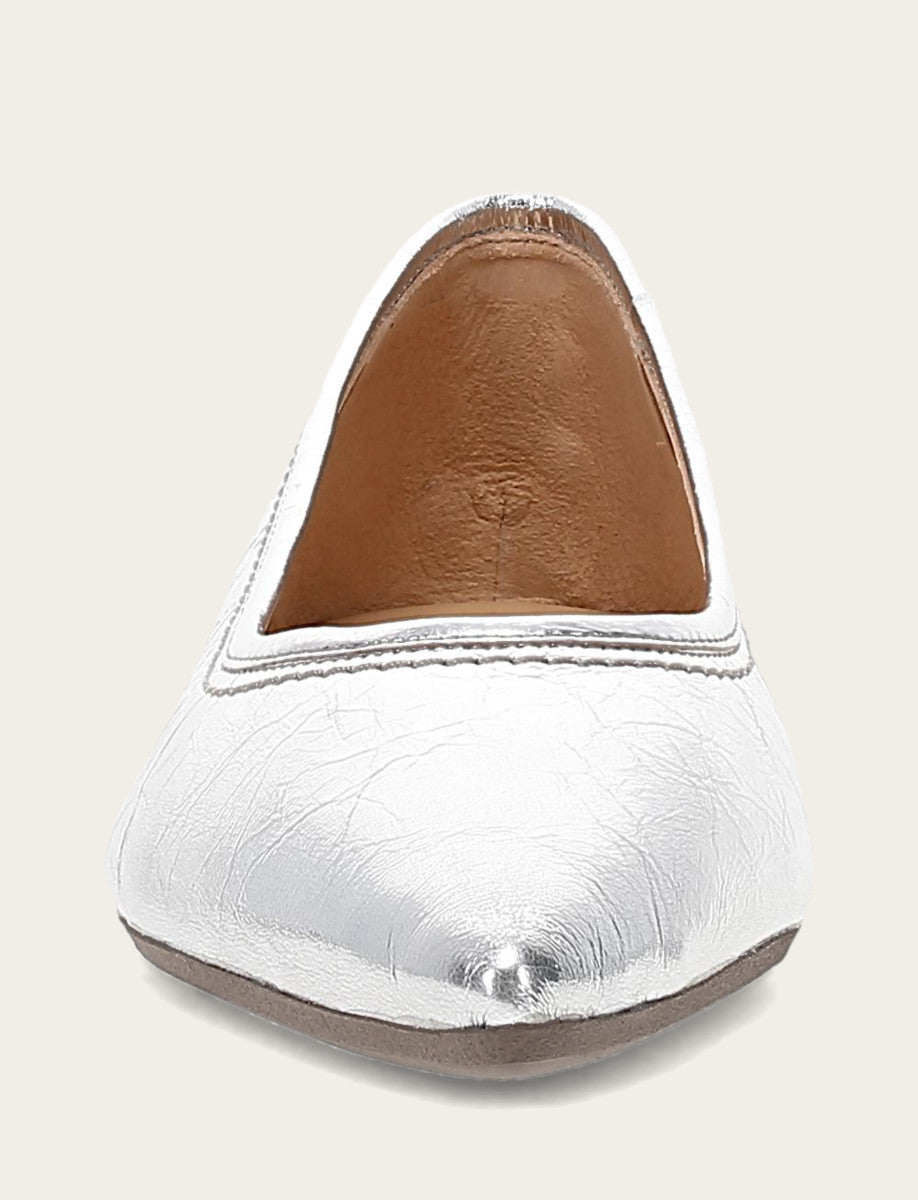 Women's Silver Heather Ballet Flats