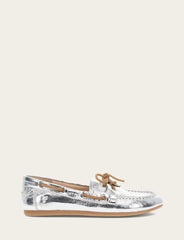 Women's Silver Naya Boat Shoes