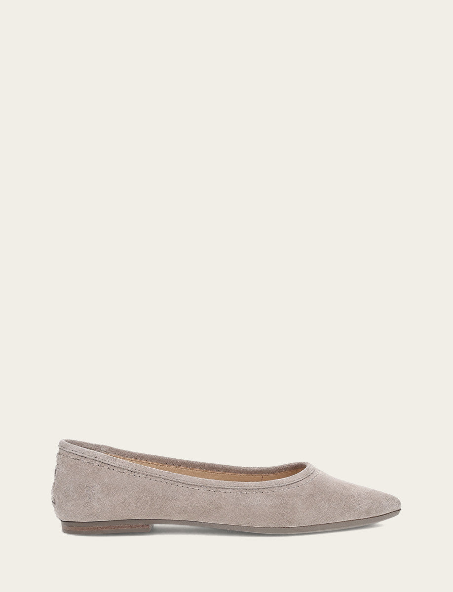 Women's Taupe Heather Ballet Flats