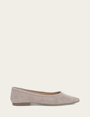Women's Taupe Heather Ballet Flats