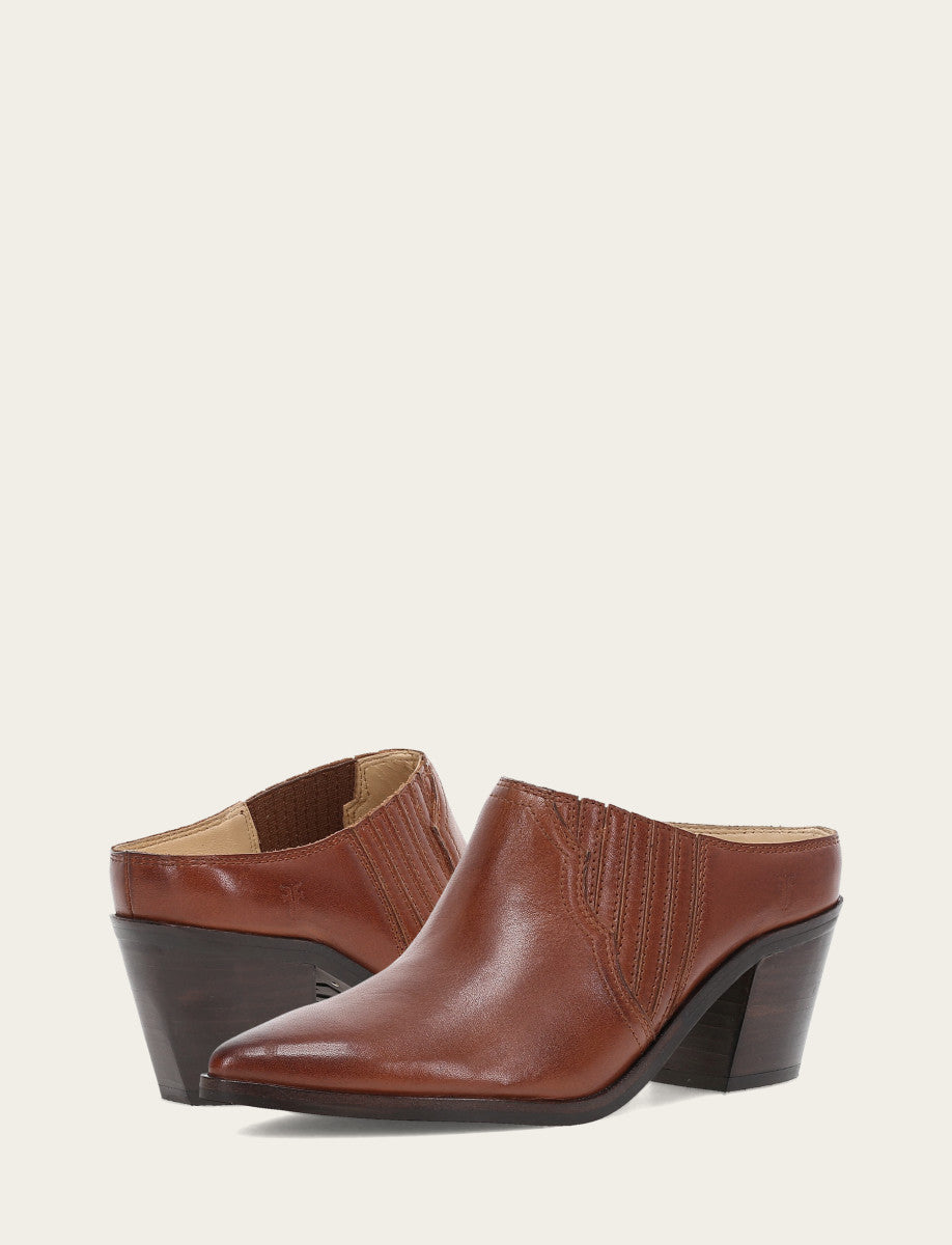 Women's Cinnamon Sara Western Mules