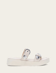 Women's Ivory Maya Buckle Sandals