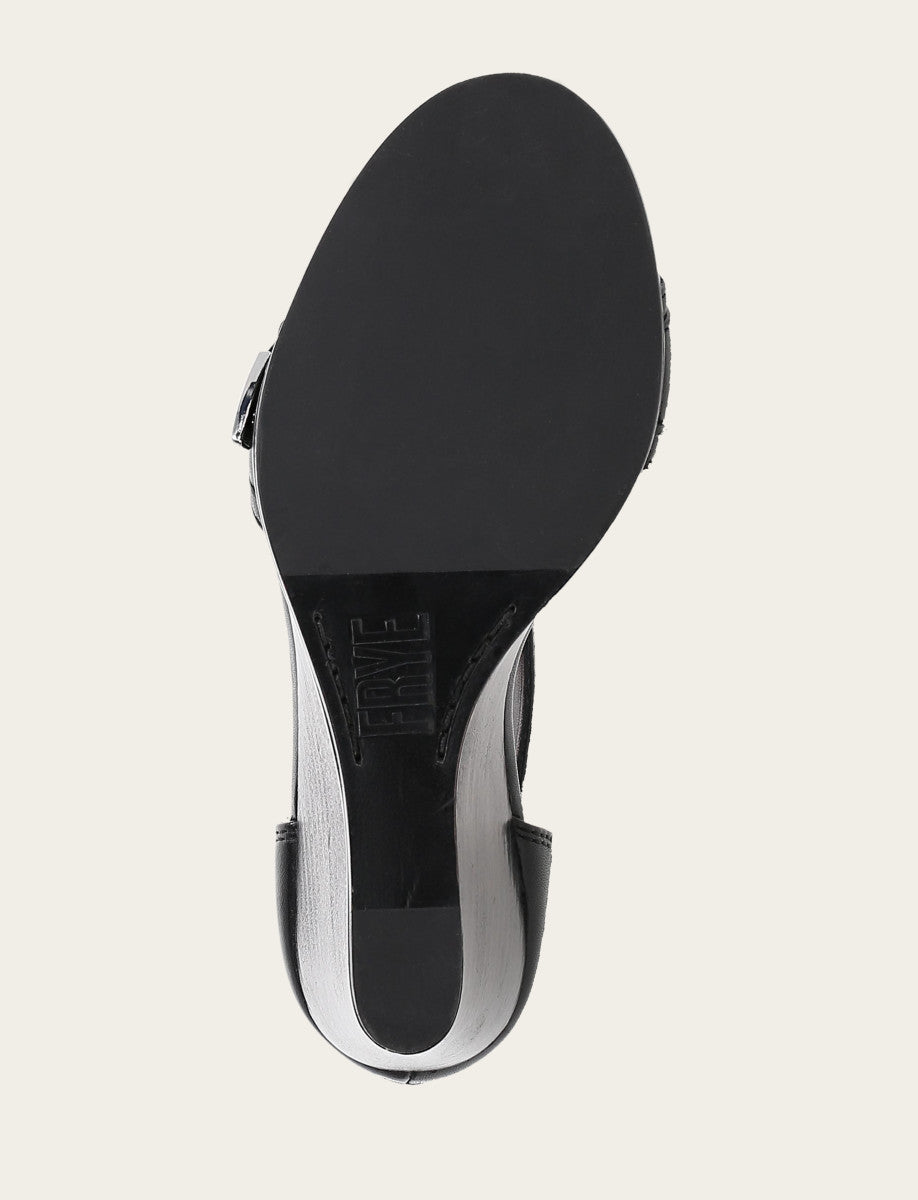 Women's Black Rachel 2 Piece Sandals