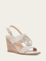 Women's Ivory Rachel Logo Sandals
