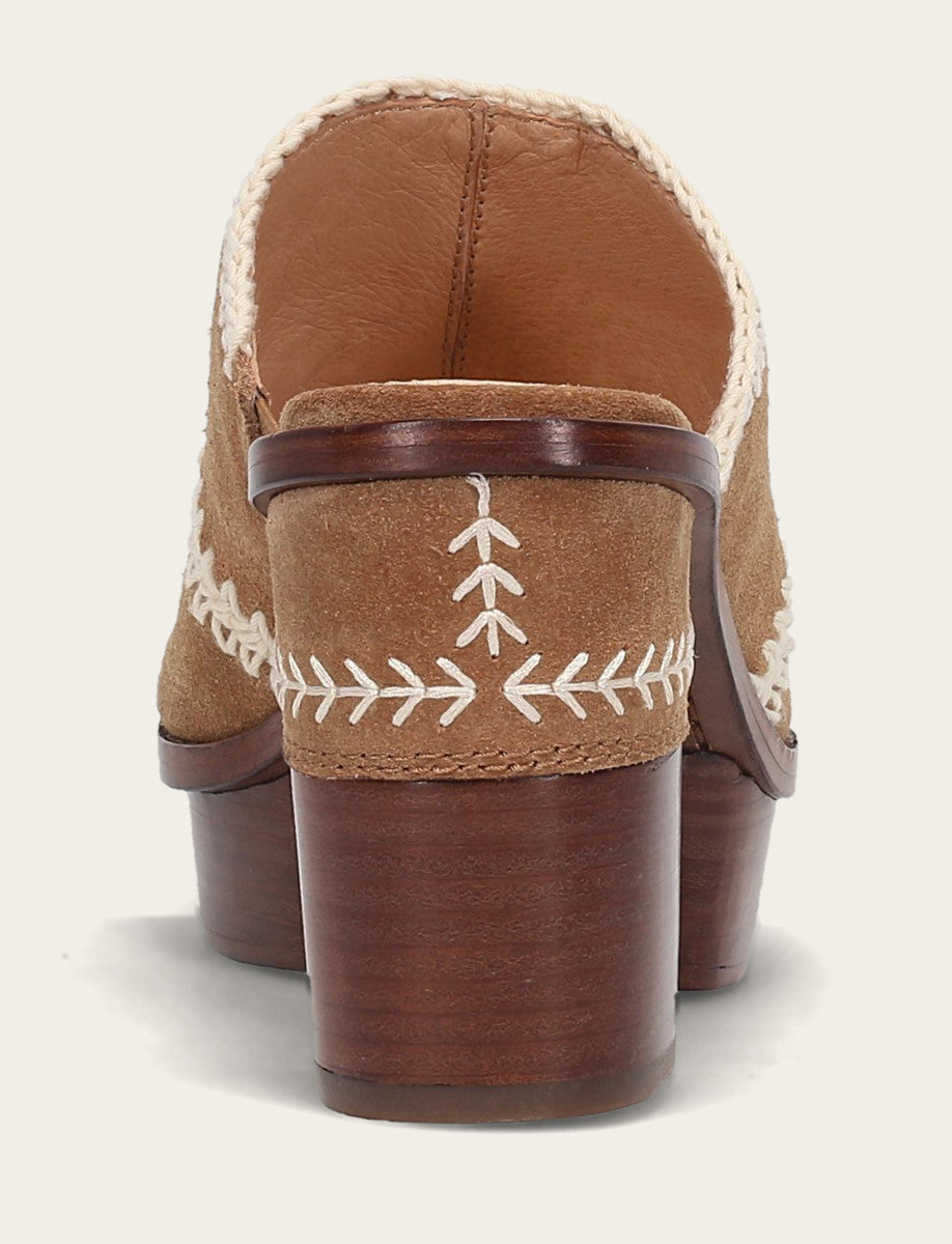 Women's Almond Pipa Crochet Platform Sandals