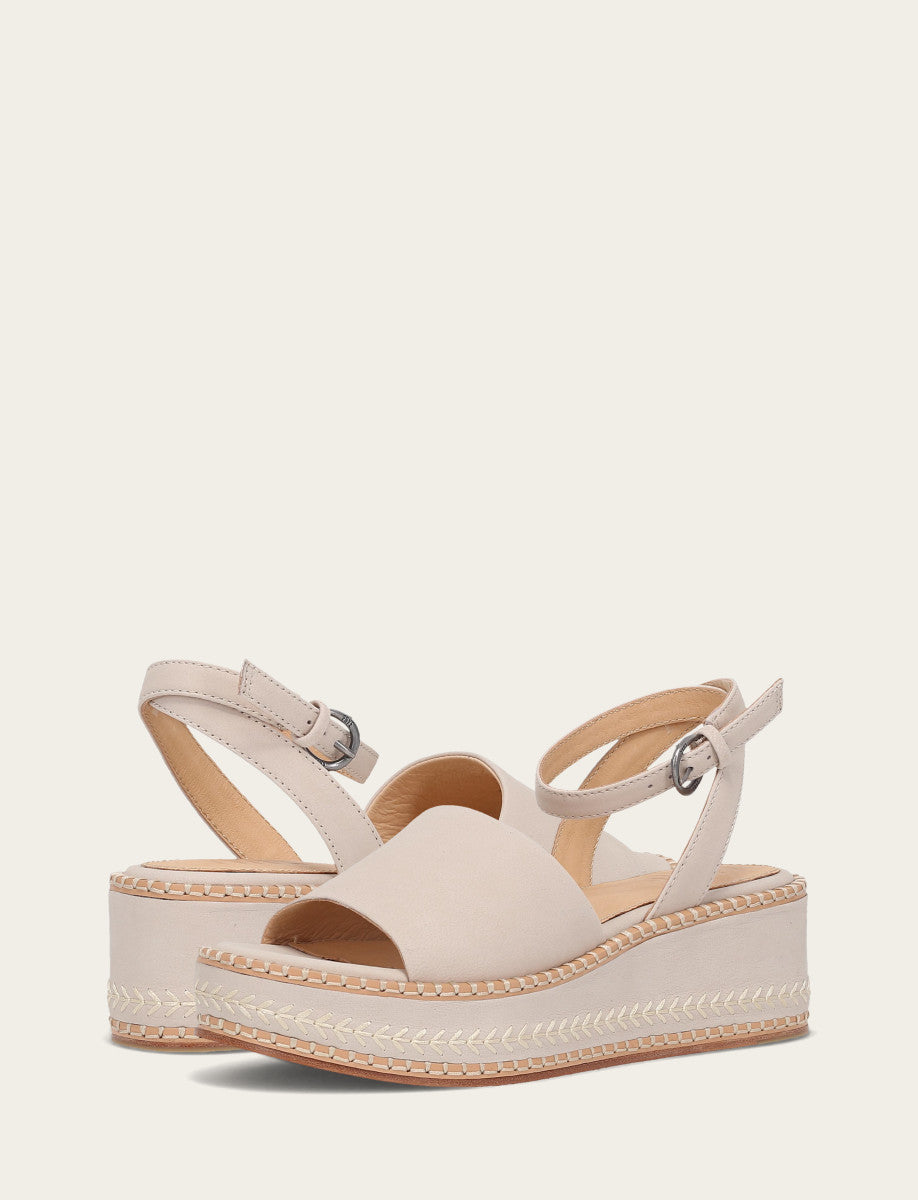 Women's Ivory Joy Ankle Strap Platform Sandals