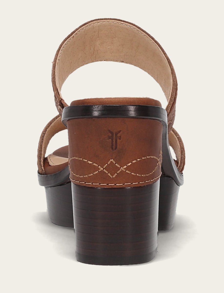 Women's Saddle Pipa Woodstock 2 Band Platform Sandals