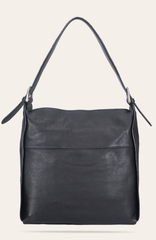 Women's Black Carla Studded Hobo Handbag