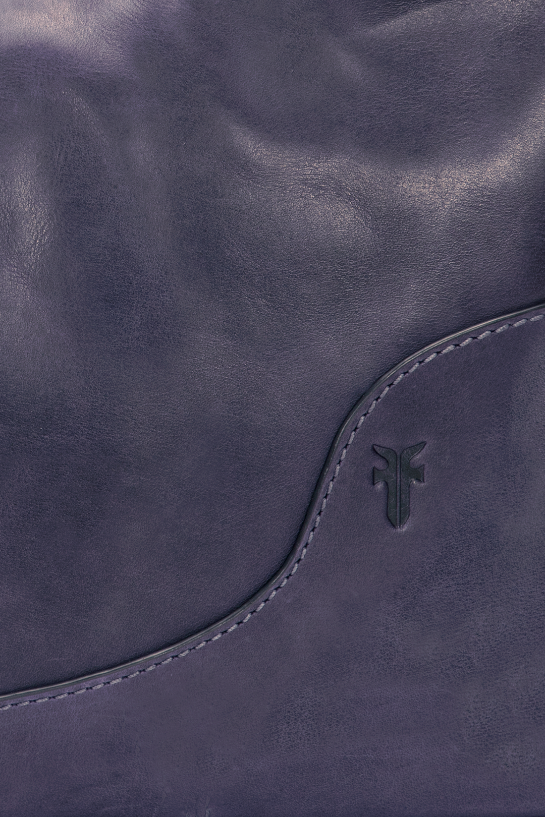 Melissa Crescent Hobo in Eggplant