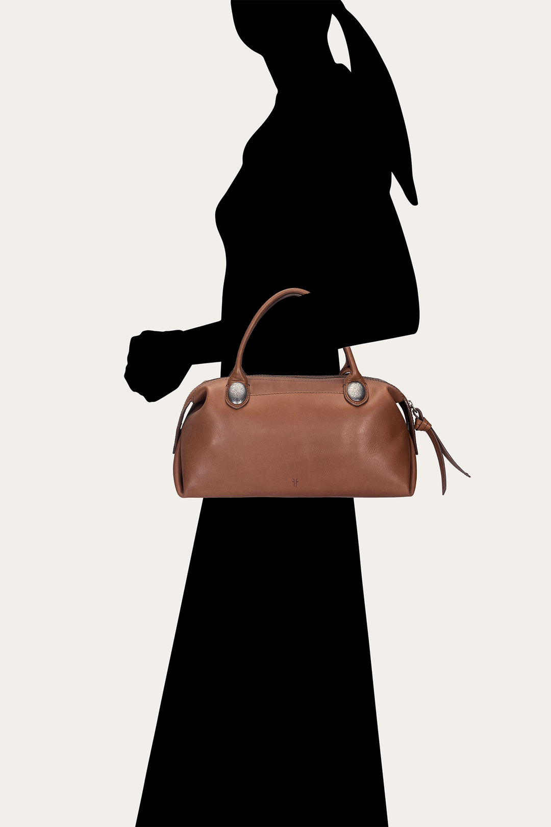 Women's Cheyenne Small Satchel Bag (Cognac)