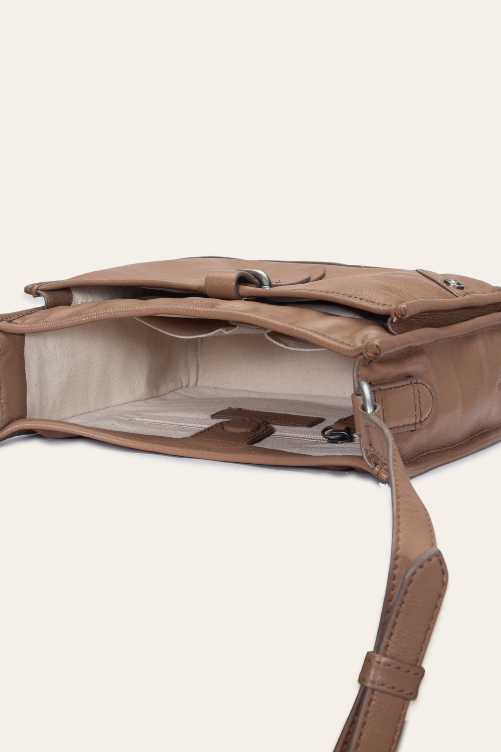 Women's Campus Crossbody Bag (Beige)