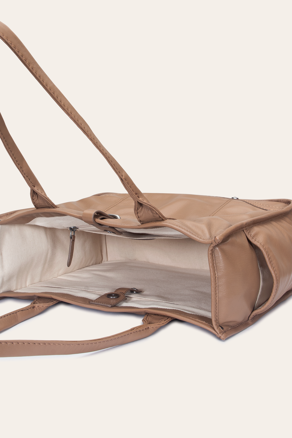 Women's Campus Tote Bag (Beige)