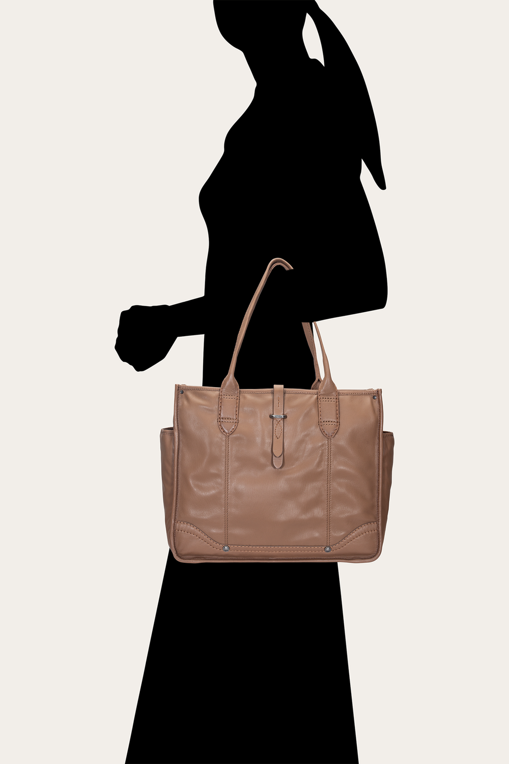 Women's Campus Tote Bag (Beige)