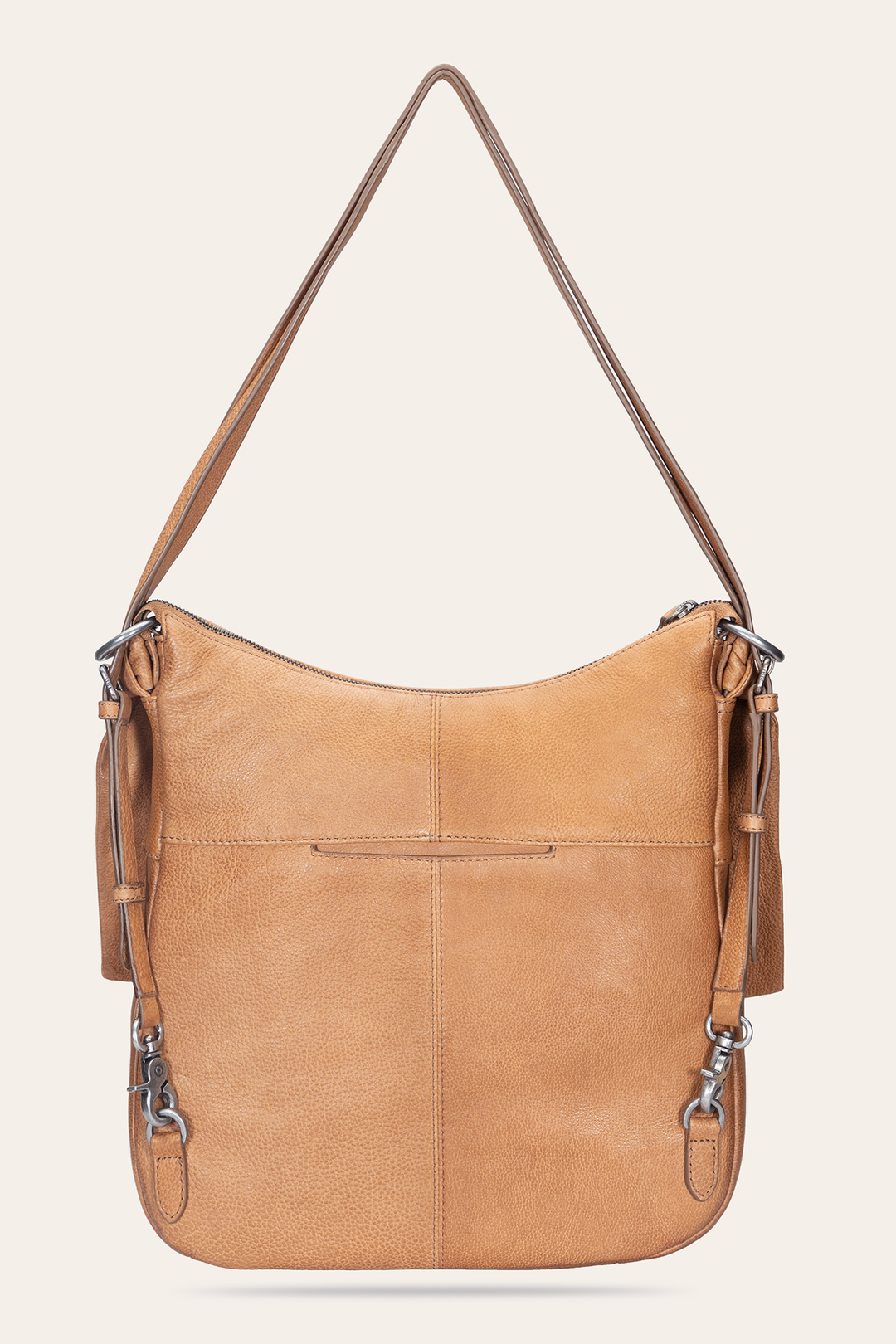 Women's Nora Backpack Hobo Bag (Beige)