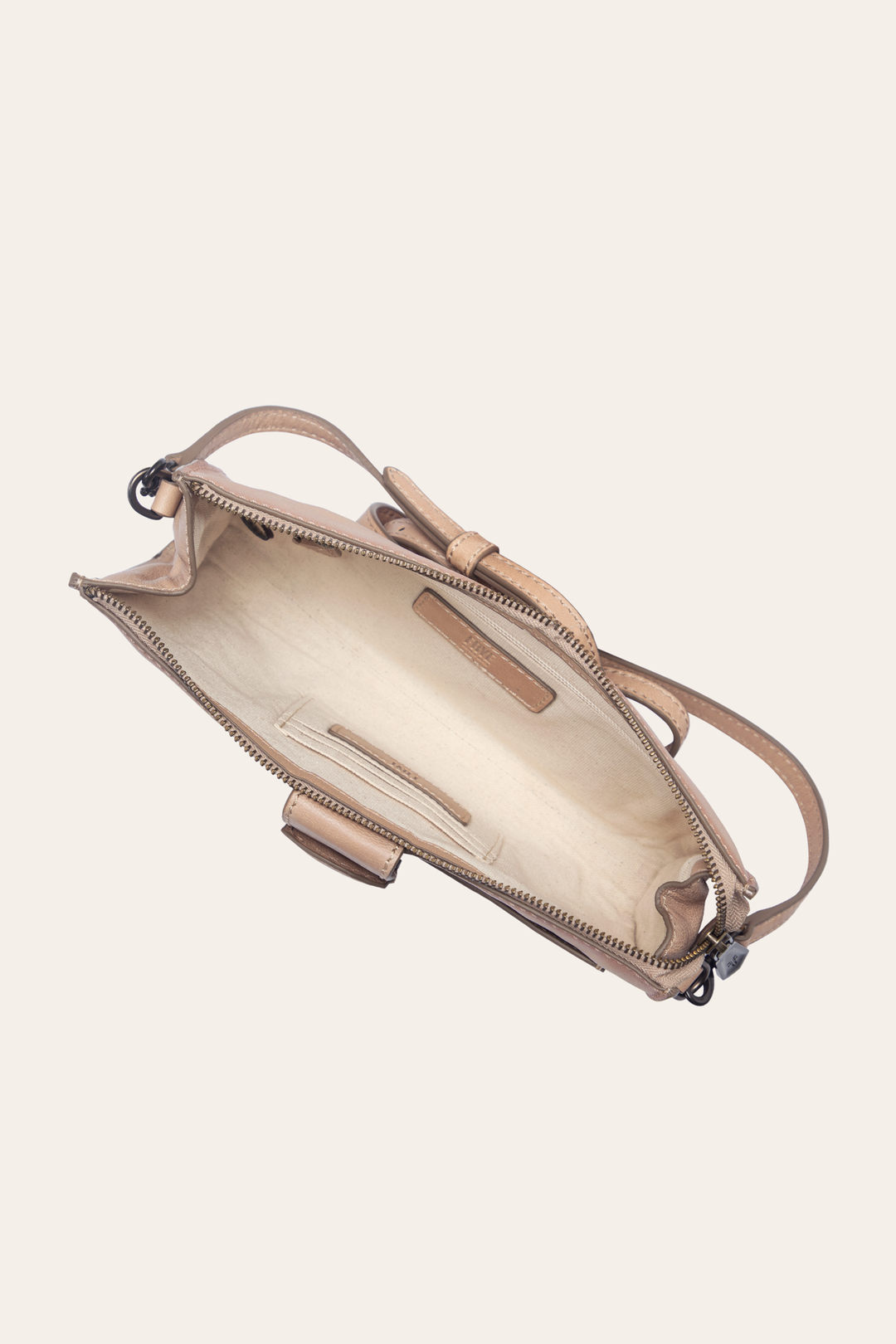 Alex Nude Crossbody Clutch