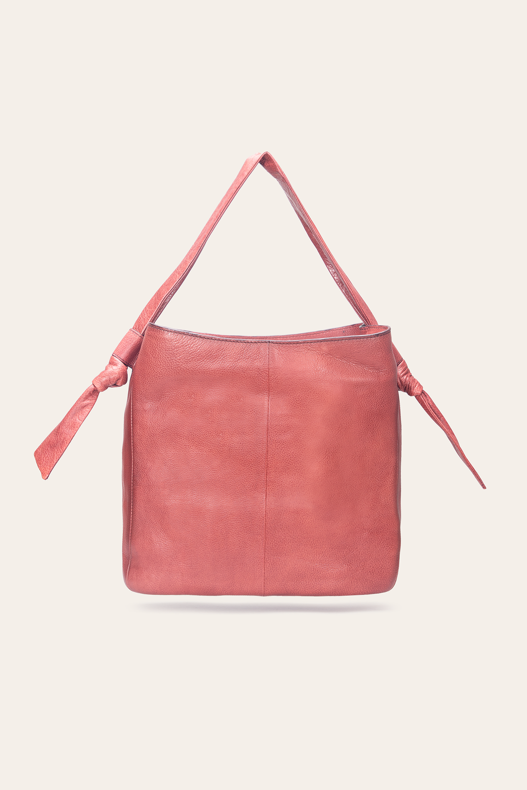 Nora Knotted Hobo in Burgundy