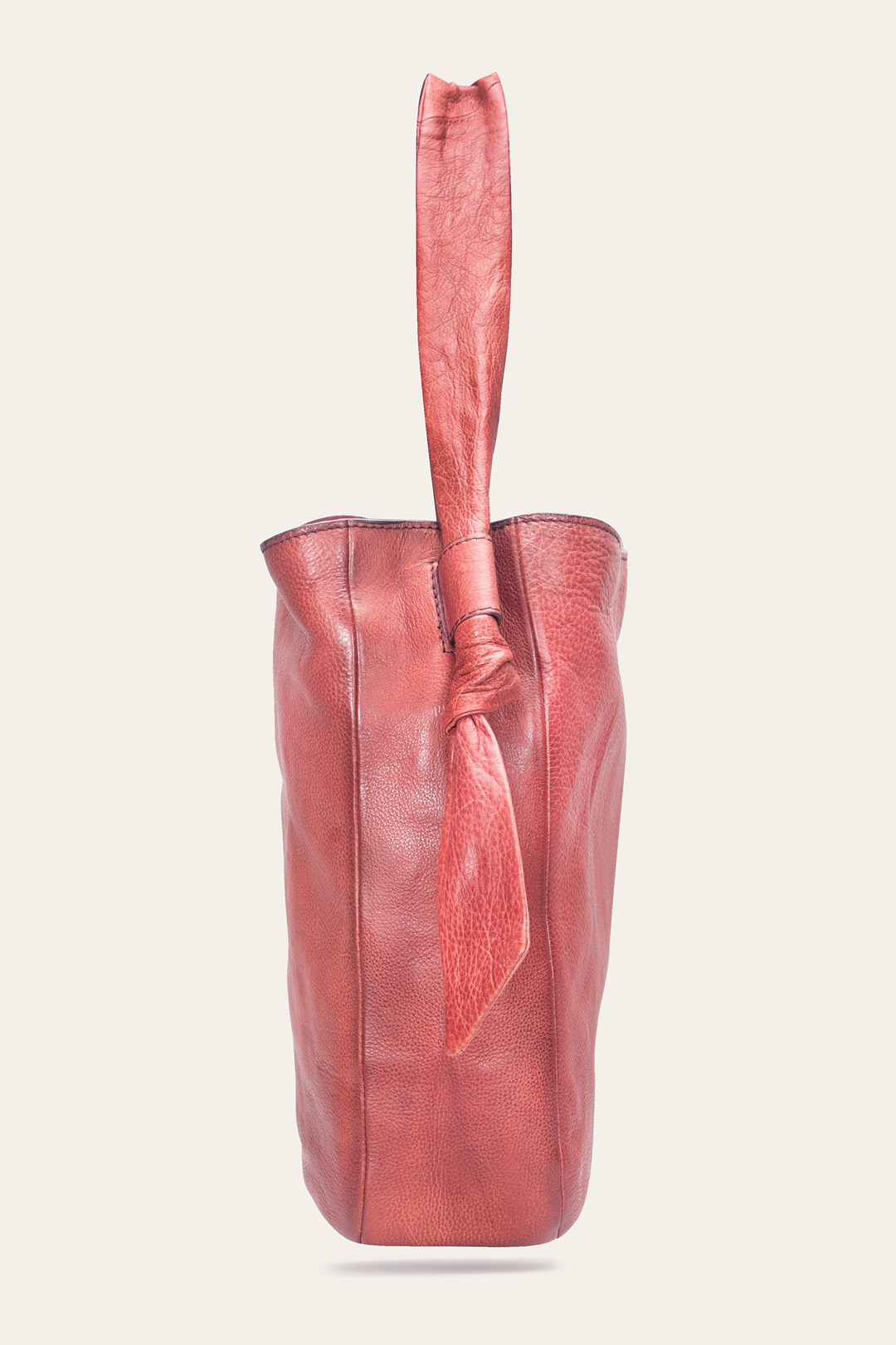 Nora Knotted Hobo in Burgundy