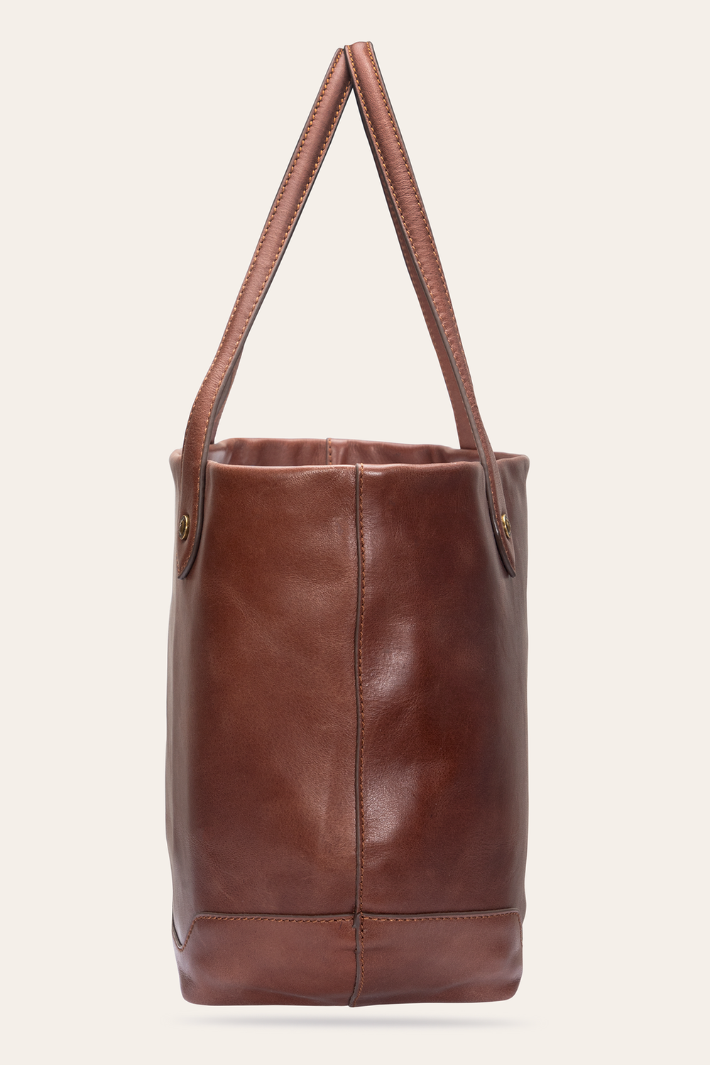 Kenzie Unlined Cognac Tote