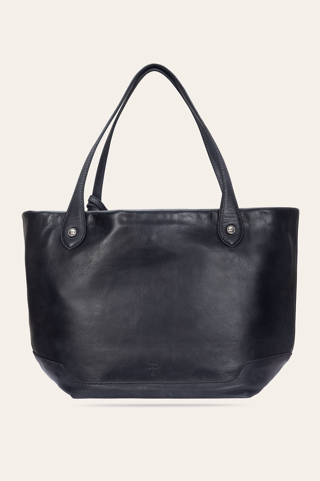 Kenzie Unlined Black Tote