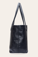 Kenzie Unlined Black Tote