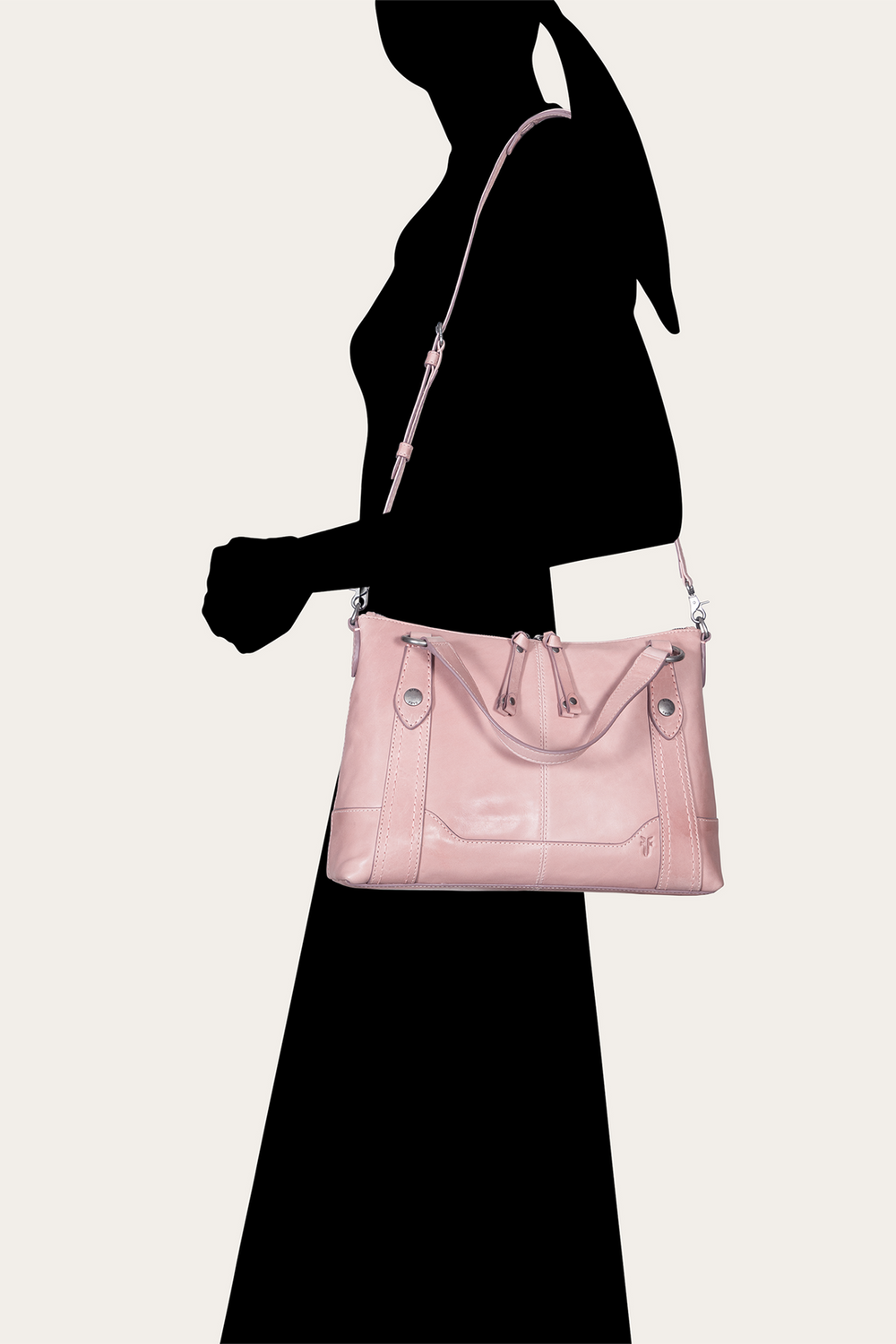 Melissa Woodrose Medium Satchel