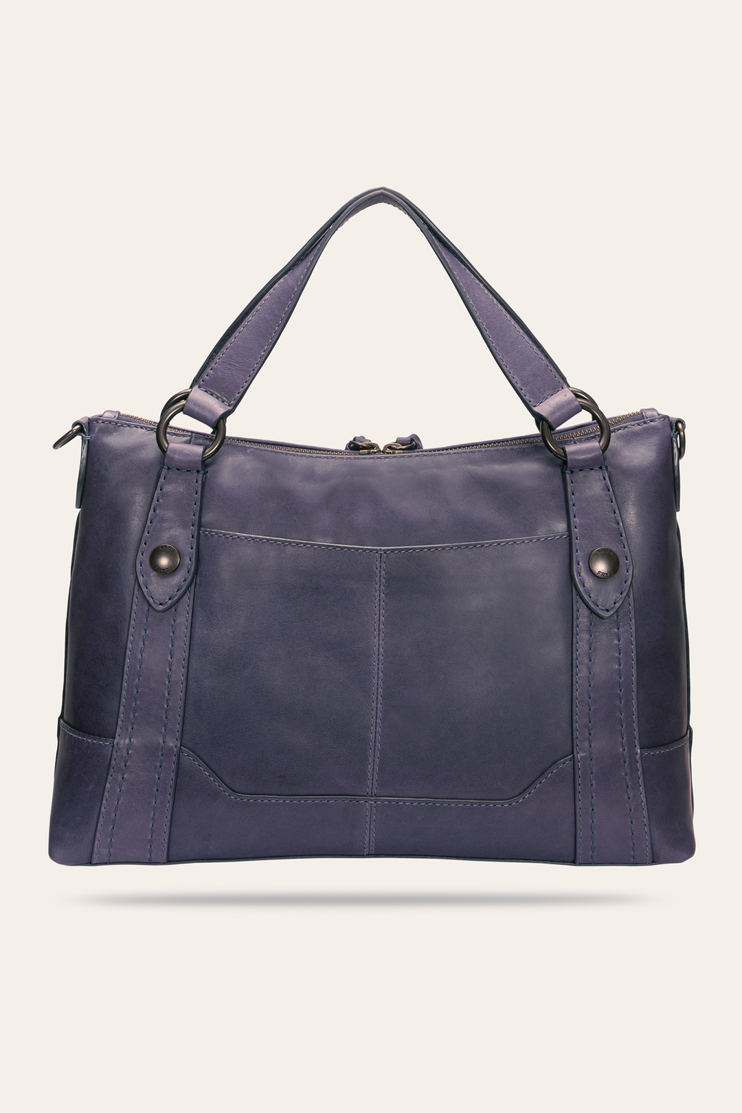 Melissa Eggplant Medium Satchel