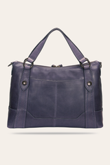 Melissa Eggplant Medium Satchel