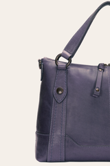 Melissa Eggplant Medium Satchel