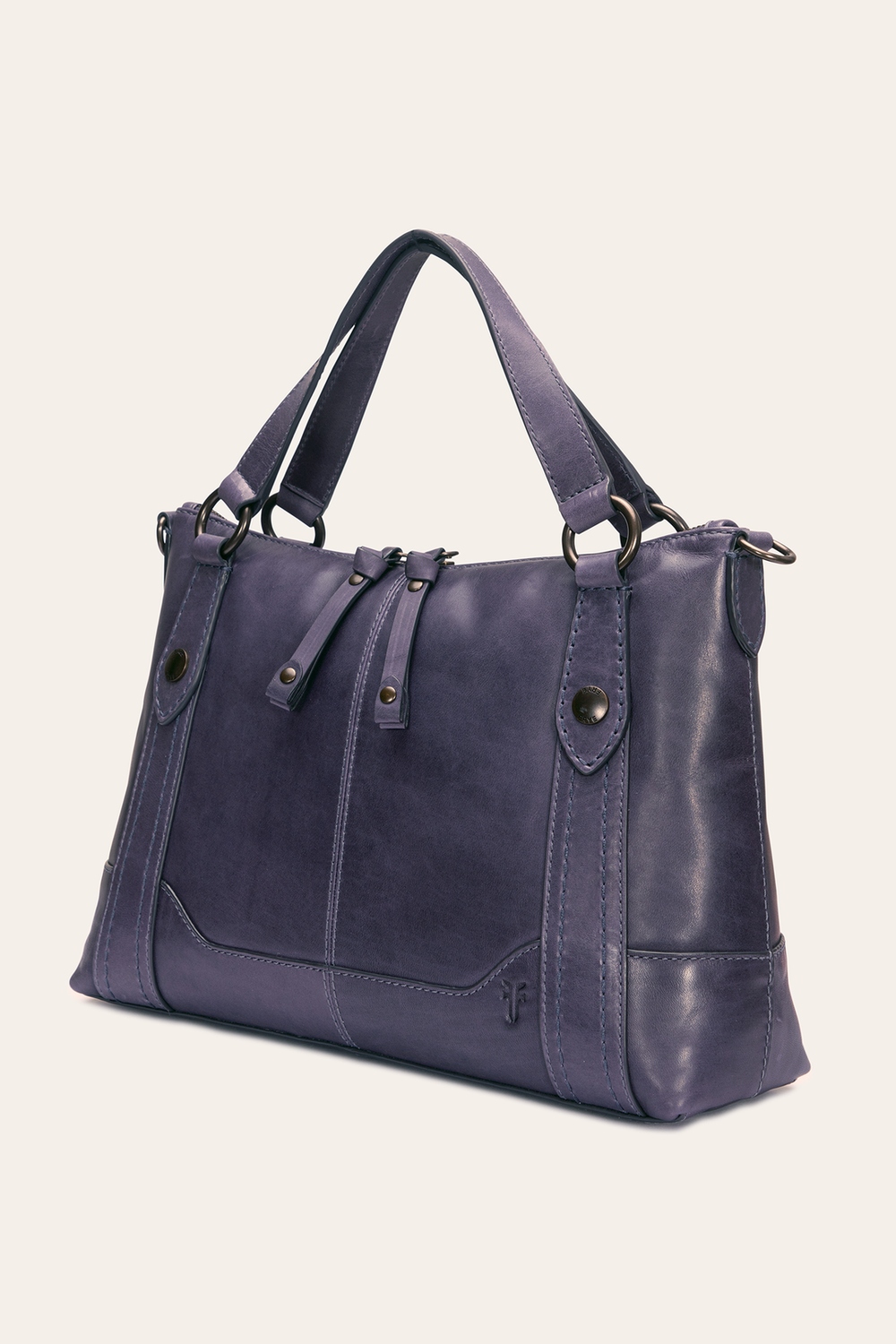 Melissa Eggplant Medium Satchel