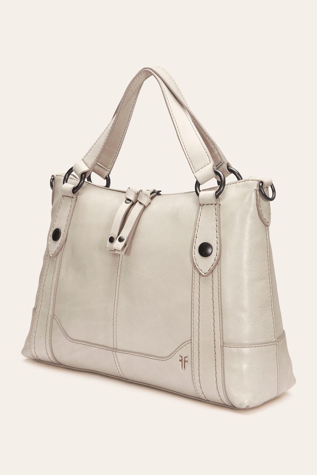 Melissa Nude Medium Satchel