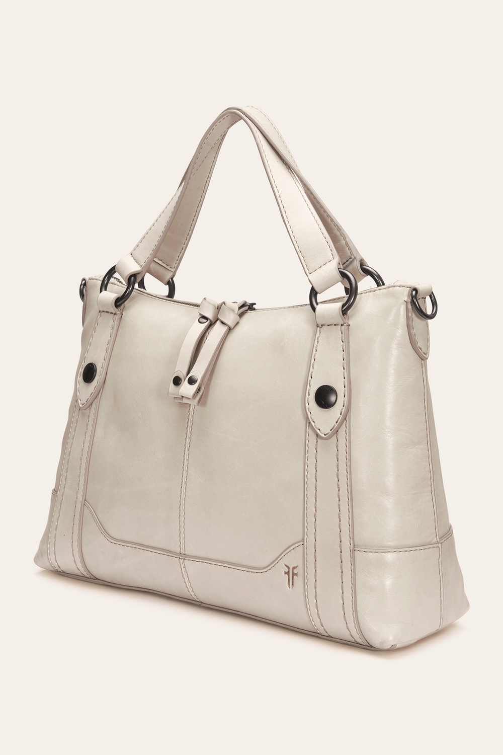 Melissa Nude Medium Satchel