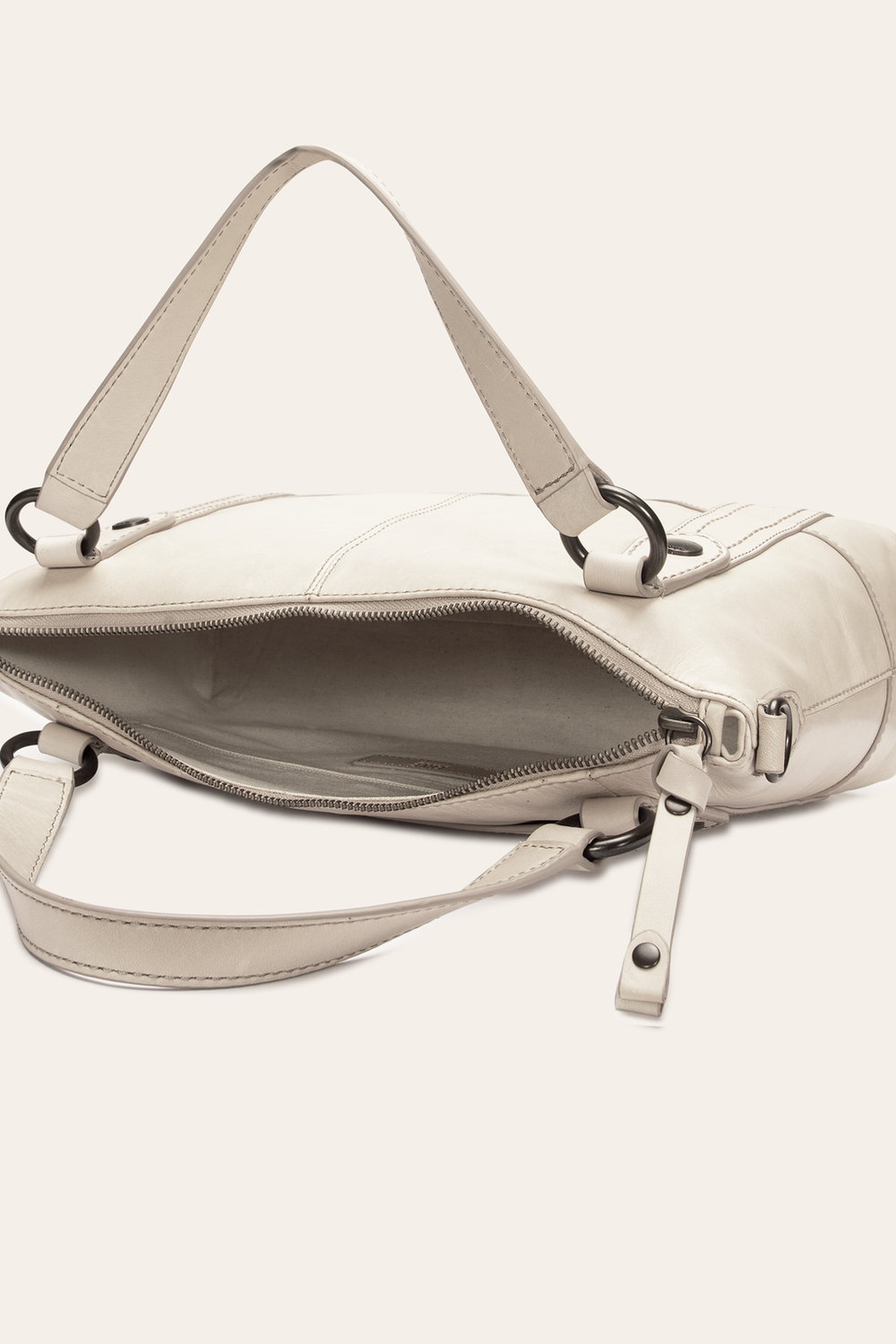 Melissa Nude Medium Satchel