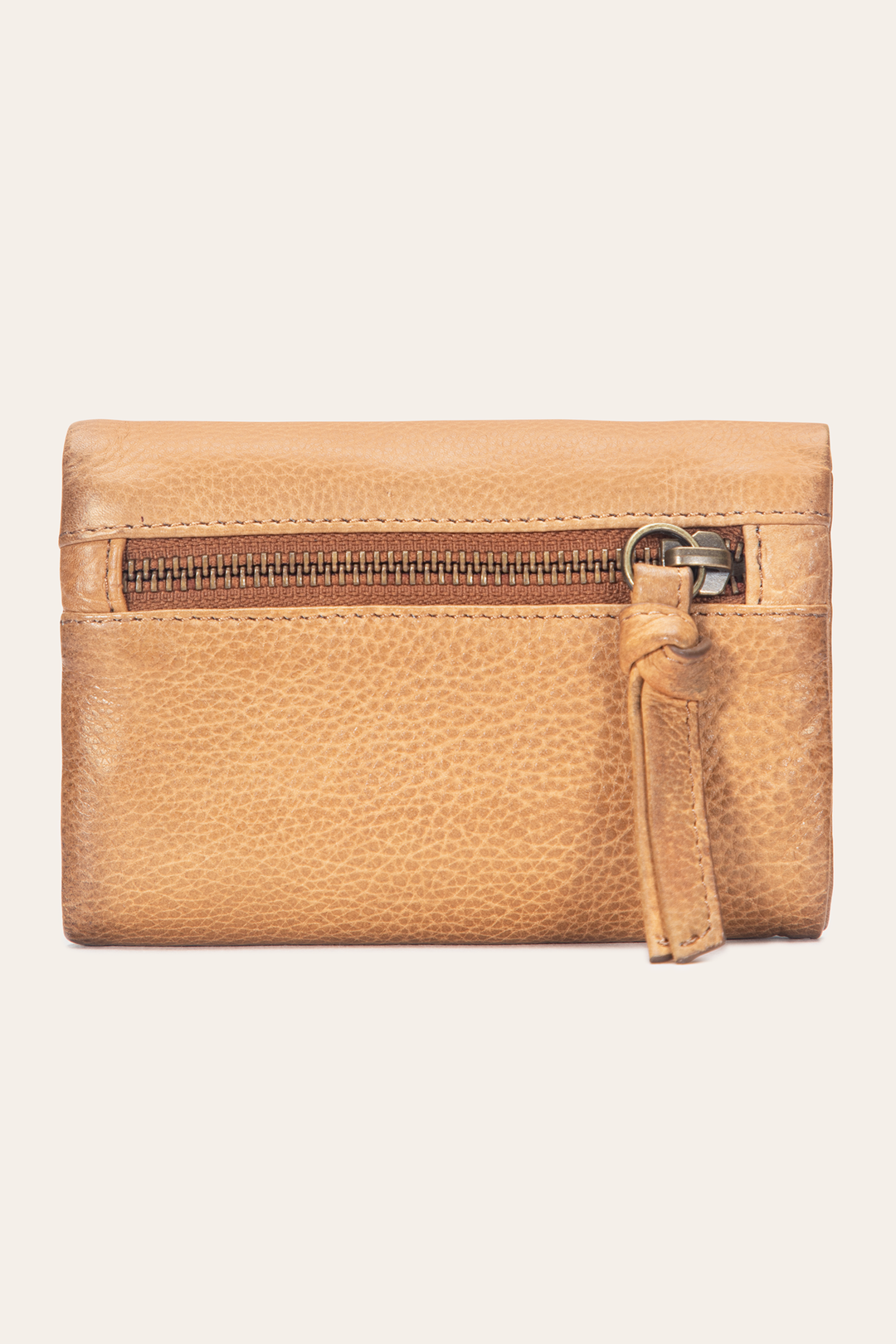 Nora Beige Small Wallet