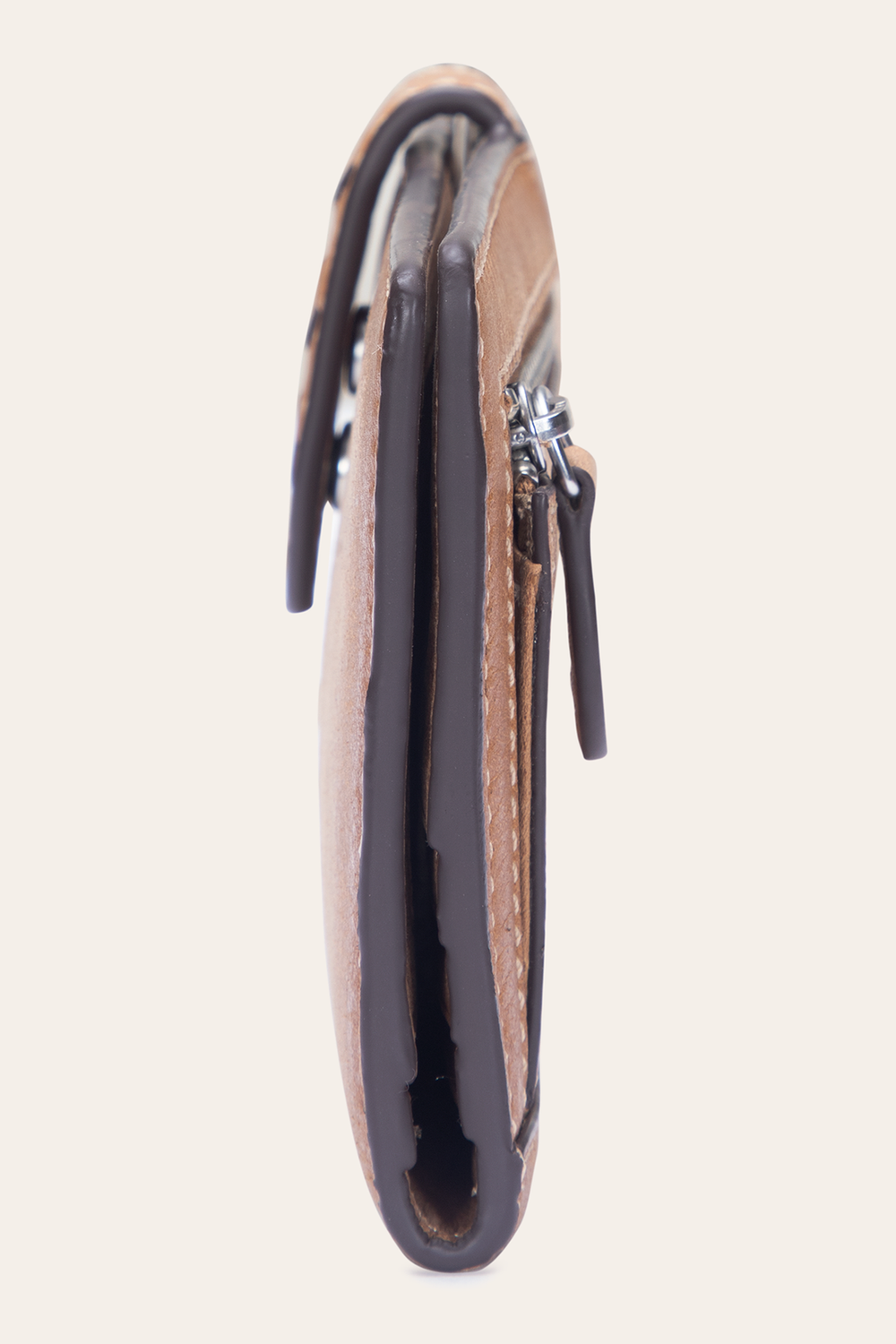 Reed Slim Wallet in Tan