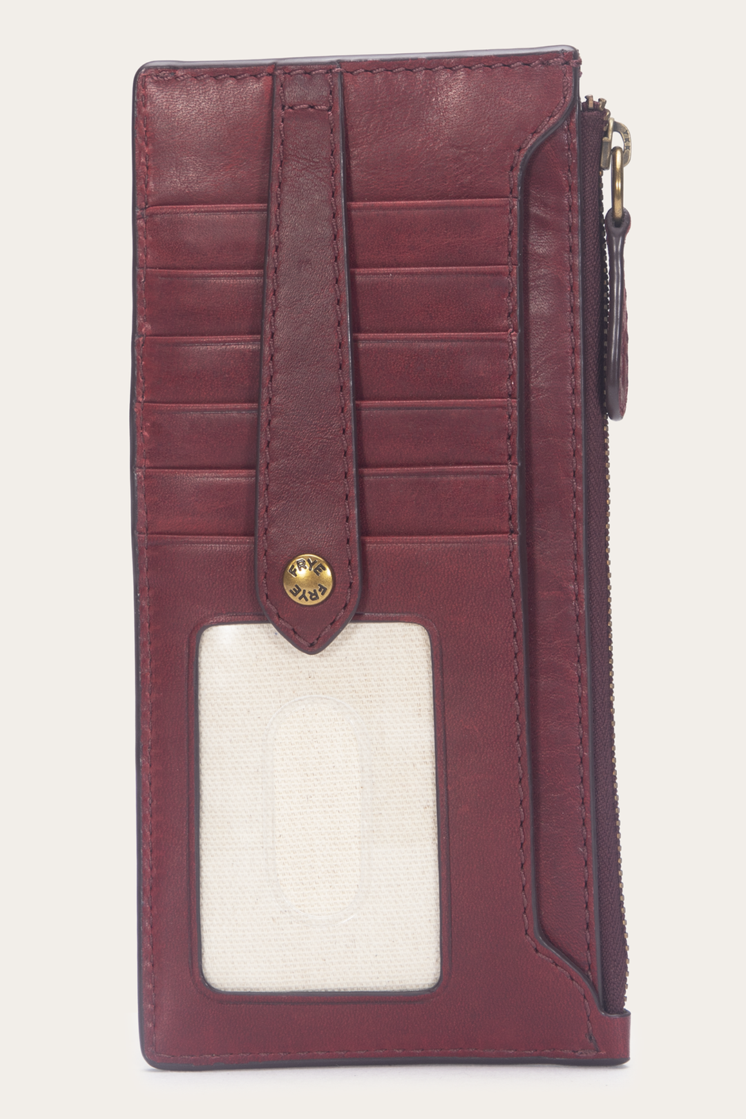 Berry Lacquer Melissa Snap Card Wallet