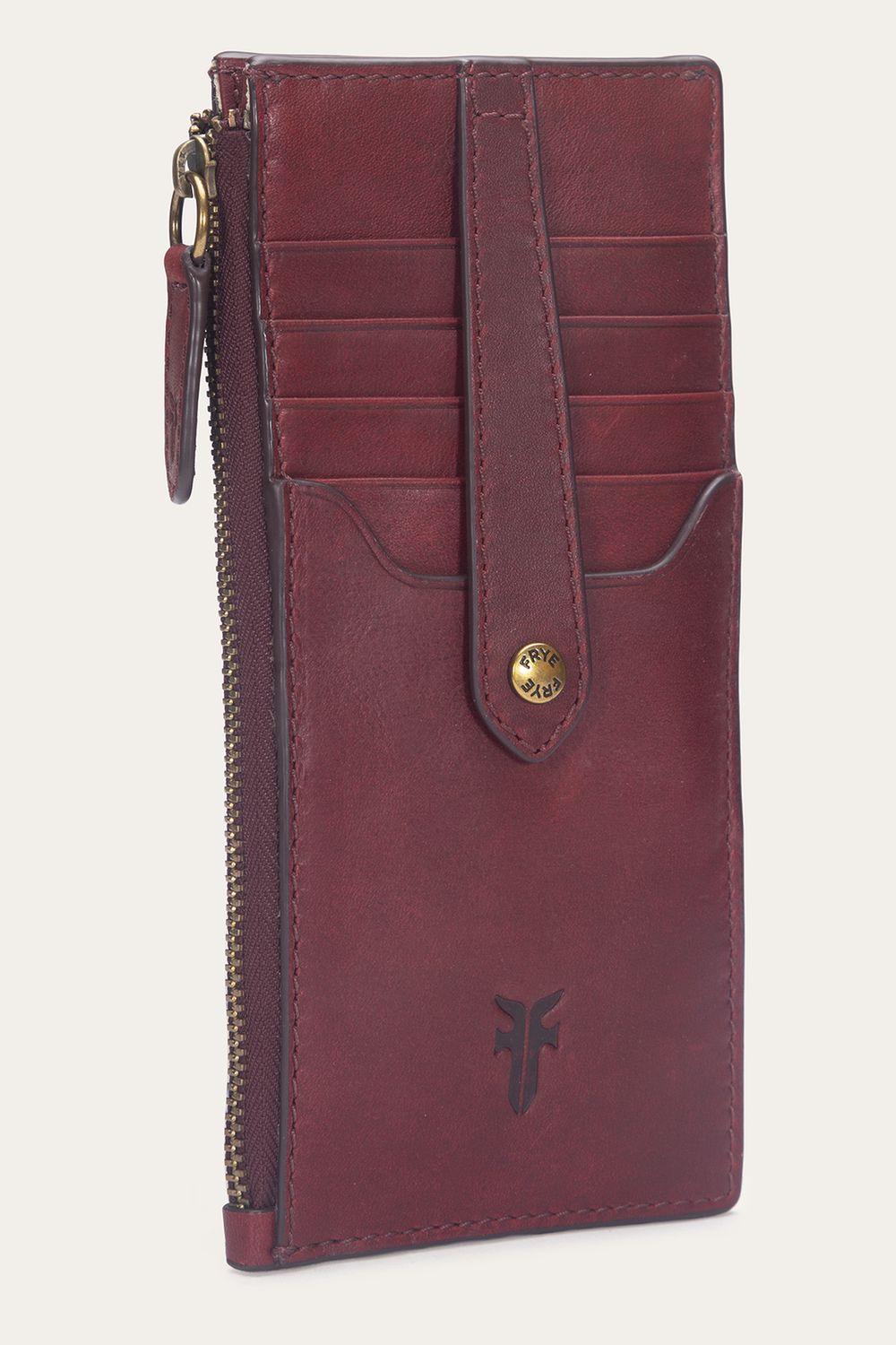 Berry Lacquer Melissa Snap Card Wallet