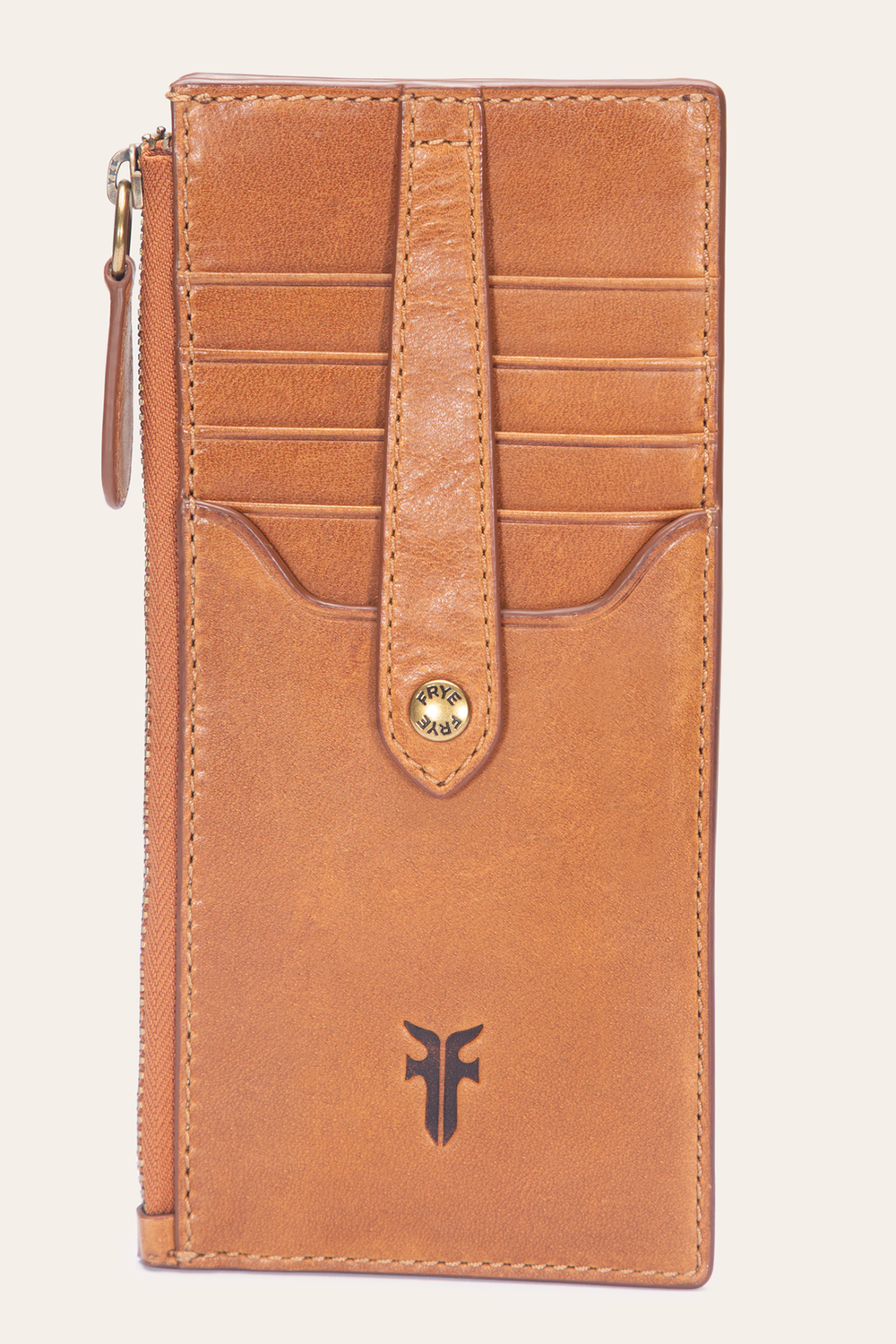 Melissa Burnt Terracotta Snap Card Wallet