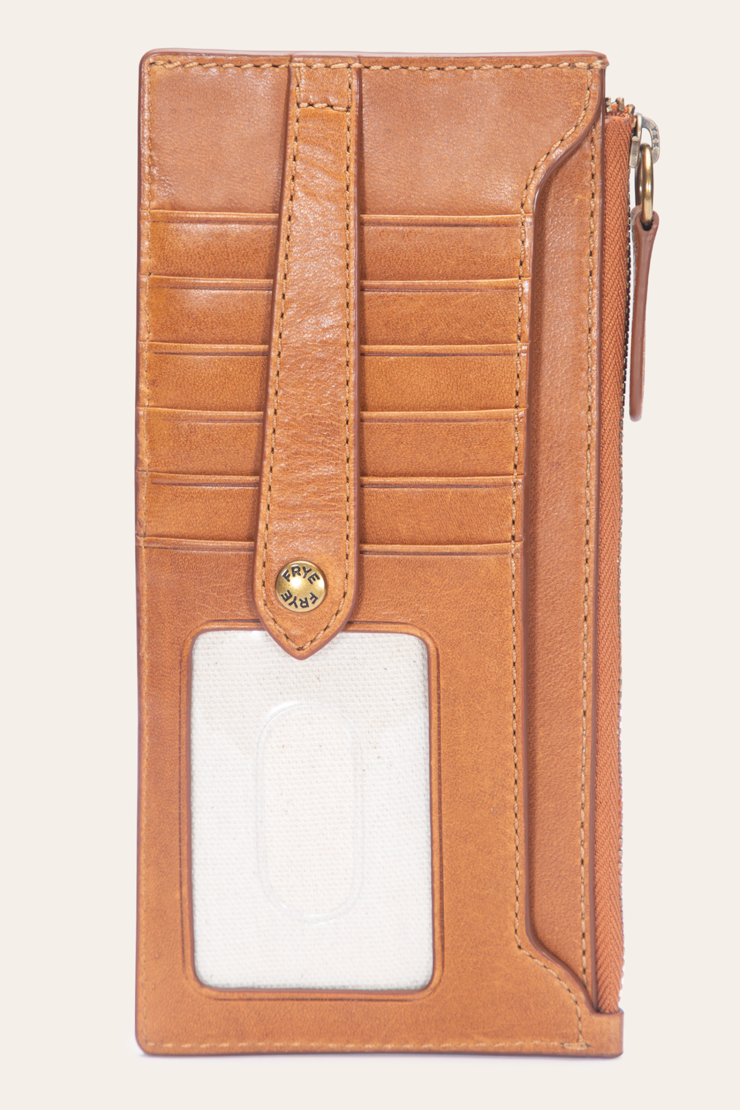 Melissa Burnt Terracotta Snap Card Wallet