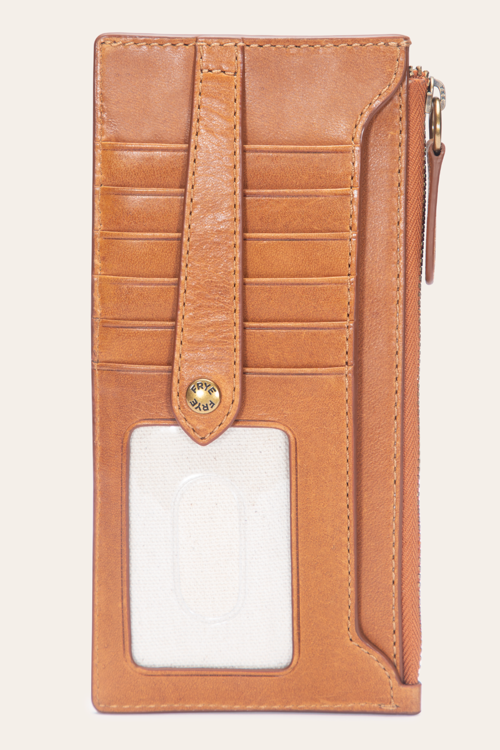 Melissa Burnt Terracotta Snap Card Wallet