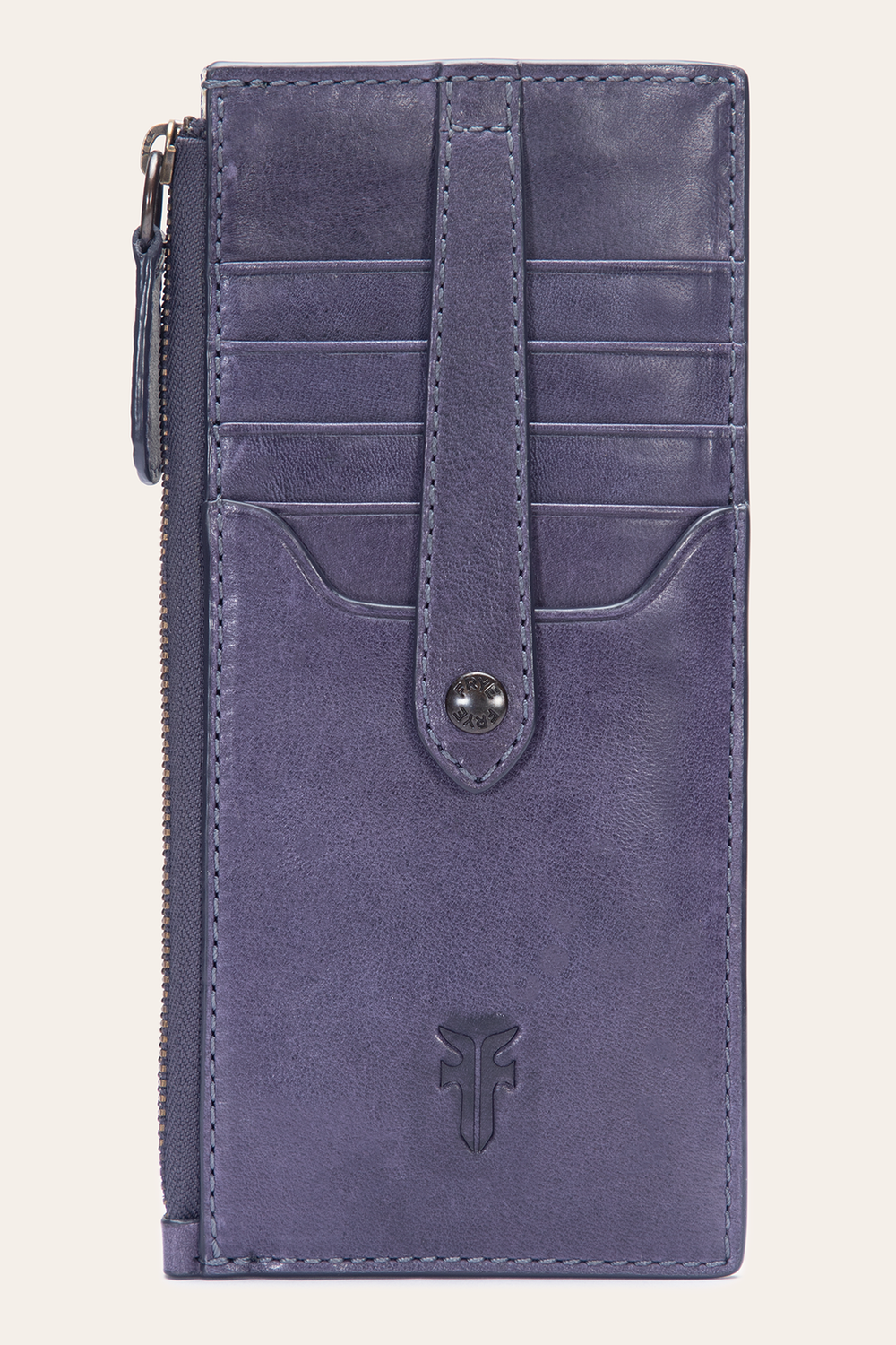 Melissa Eggplant Snap Card Wallet