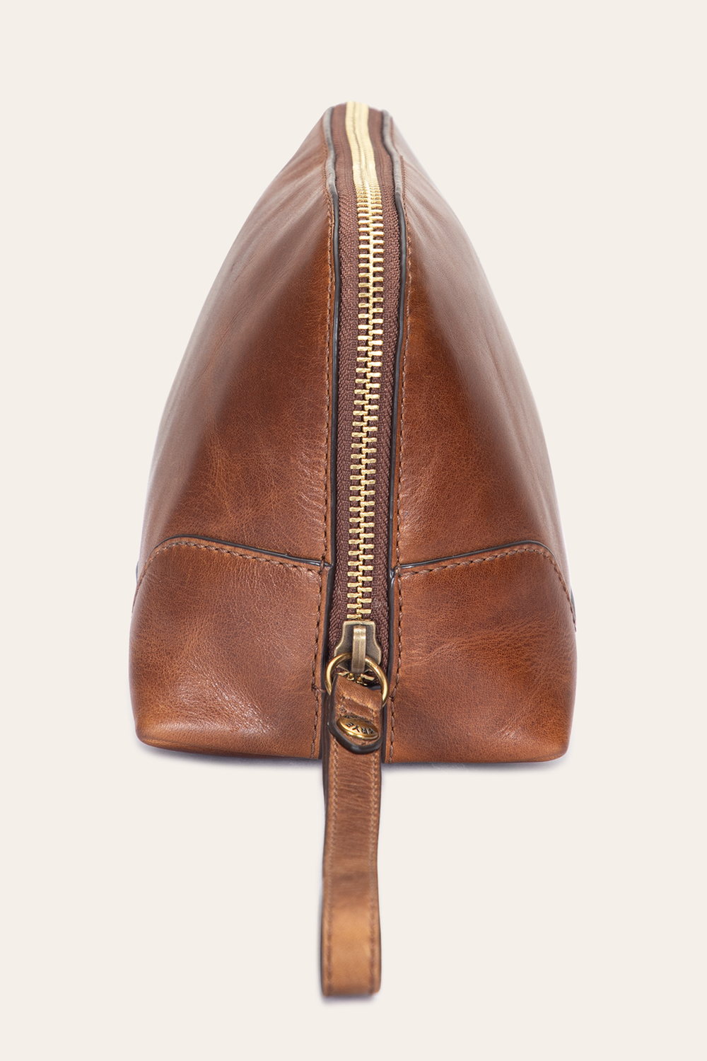 Melissa Cognac Carry All Clutch