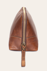 Melissa Cognac Carry All Clutch