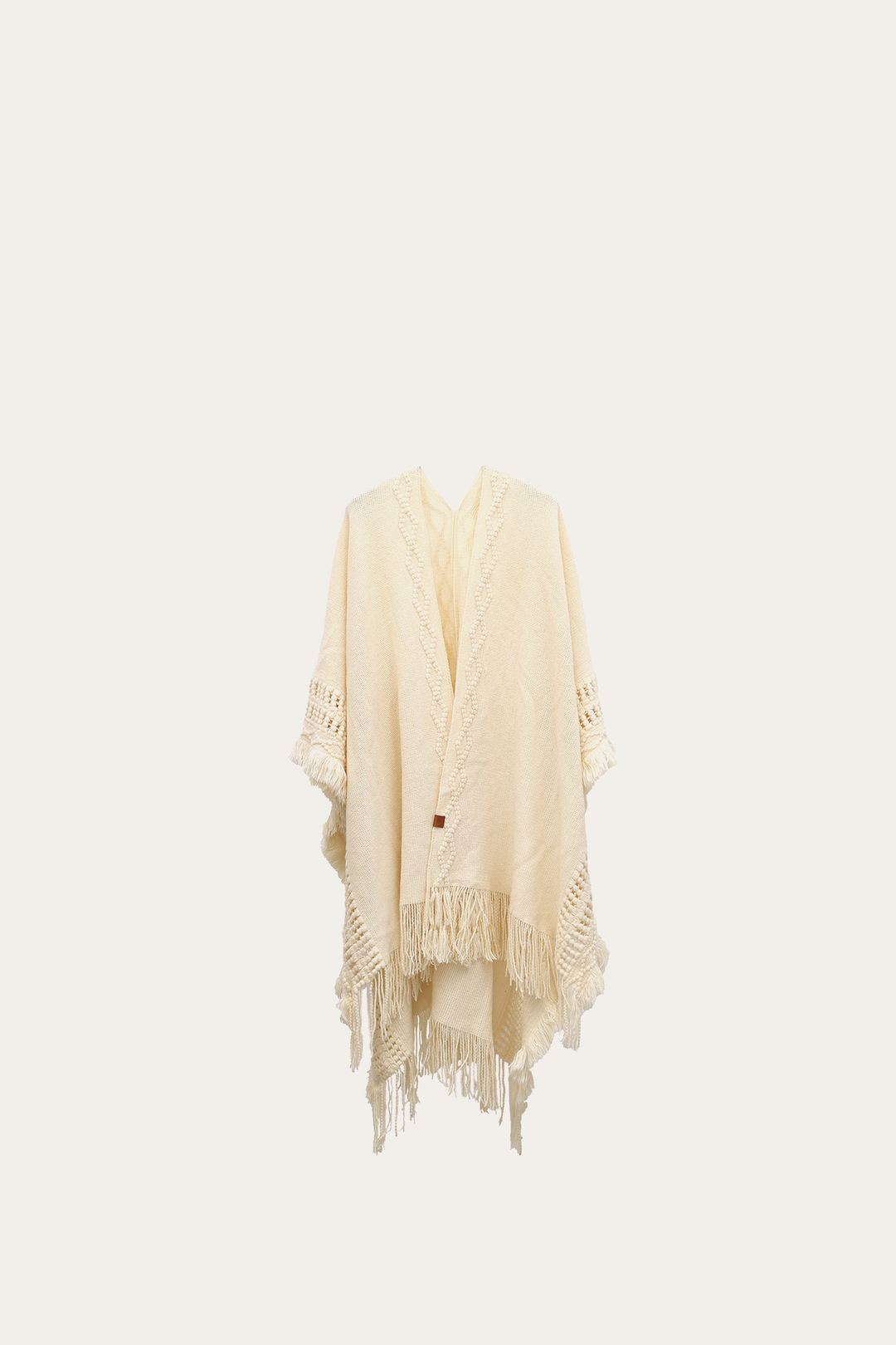 Birch Embellished Fringe Ruana